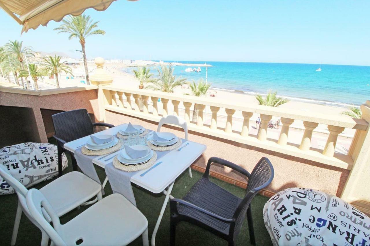Ferienwohnung Atico Duplex De Lujo Frente Al Mar 1ª Linea Playa El Campello Exterior foto